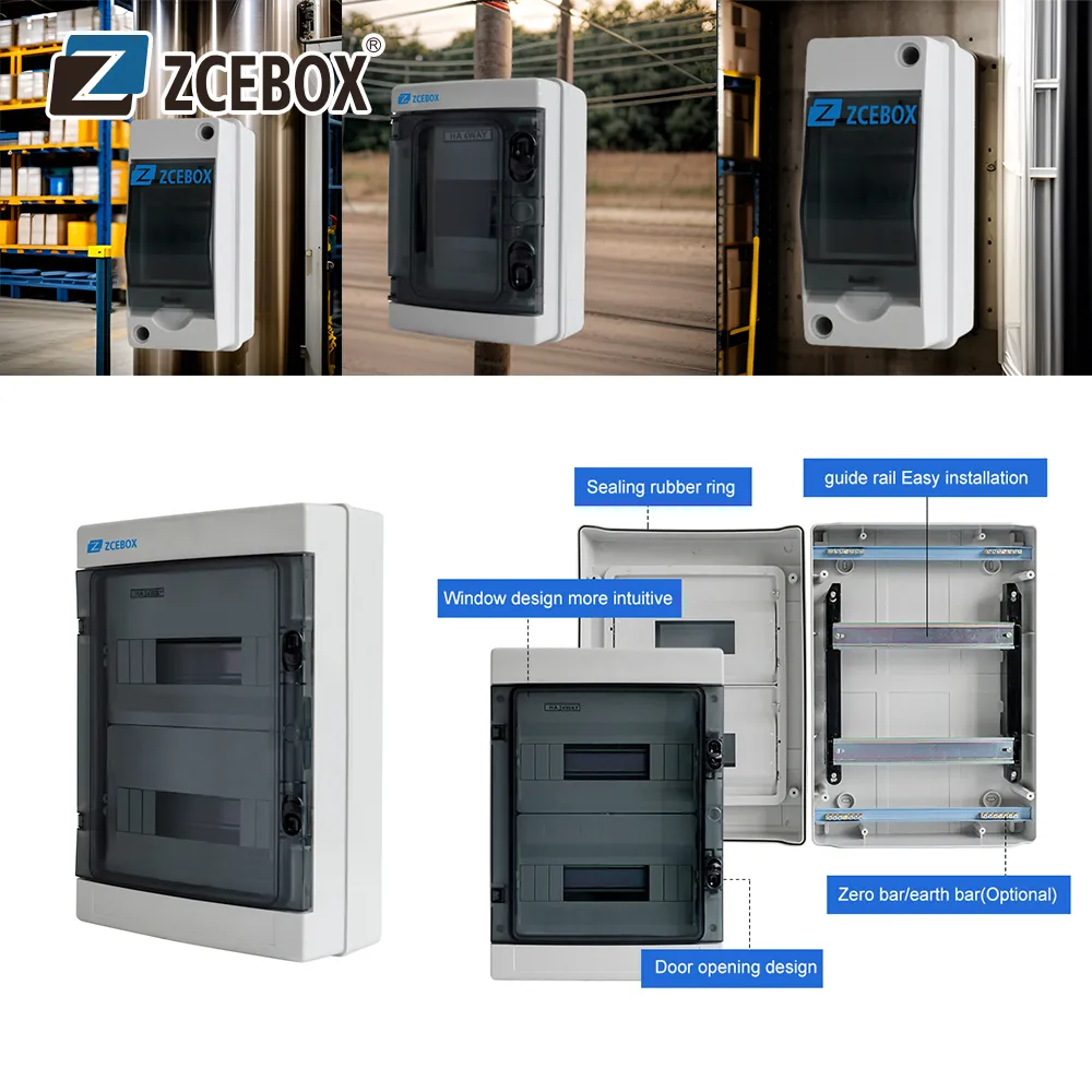 24 Way Surface монтажного распределительного ящика MCB