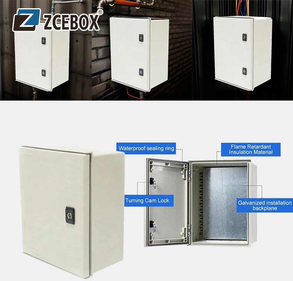 Советы по Защите Временной Проводки На Открытом Воздухе для Коробок Распределения Пластика и Коробок Разделения ZCEBOX